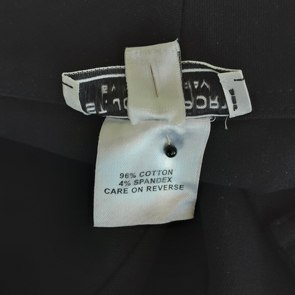 St. John sport 🌞0159 By Marie Gray Women's Stretch Pants Black Sz 6 Preowned - Picture 7 of 15